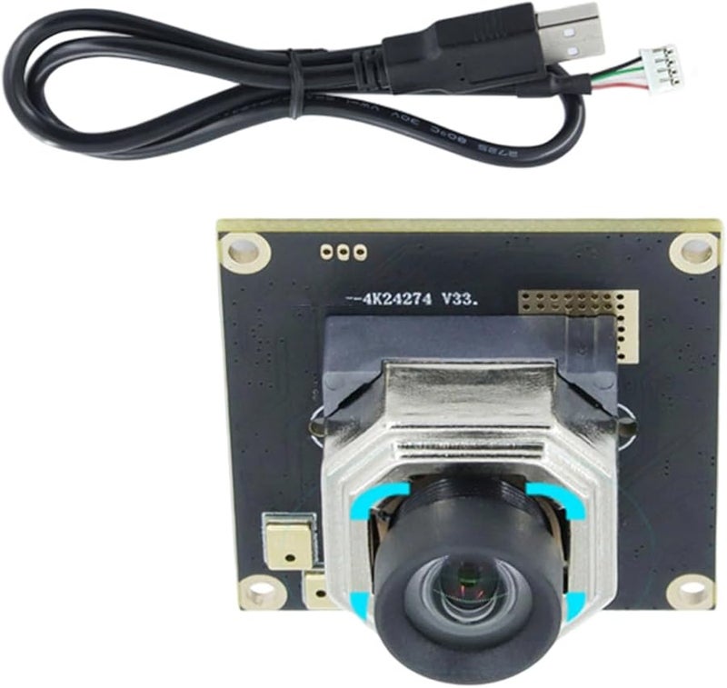 كاميرا ويب بدقة 4K بمستشعر IMX274 بزاوية 80 درجة وضبط تلقائي للبؤرة 3840x2160 بمعدل 30 إطارًا في الثانية للمؤتمرات المرئية - Image 1